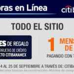 Promoción Home Depot 120 Horas Citi Banamex: 1 mes de bonificación adicional a los 2 meses