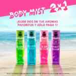 2x1 en body mist en Hang Ten