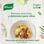 Recetario Gratis de recetas infantiles cortesía de Knorr