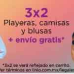 2x1 en calzado y 3x2 en camisas y playeras hoy en el Linio Fashion Day