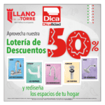 Lotería de descuentos Llano de la Torre: Hasta 50% de descuento