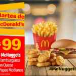 Cupones Martes de McDonalds 1 de septiembre 2020