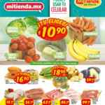 Ofertas Mi Tienda del Ahorro en frutas y verduras del 15 al 17 de septiembre