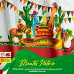 50% de descuento en toda la decoración de fiestas patrias en Modatelas