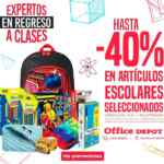 Hasta 40% de descuento en útiles escolares en Office Depot del 14 al 17 de septiembre