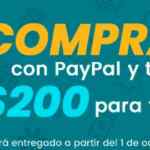Promoción Privalia 10 Aniversario: cupón de $200 para tu siguiente compra al pagar con Paypal