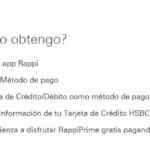 Promoción HSBC Rappi Prime de envíos gratis hasta marzo de 2021
