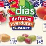 Ofertas S-Mart 3 días de frutas y verduras del 1 al 3 de septiembre