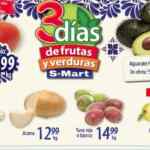 Ofertas S-Mart 3 días de frutas y verduras del 15 al 17 de septiembre