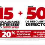 Gran Venta Especial Sears Viva México: Hasta 50% de descuento + 20% adicional + hasta 15 msi