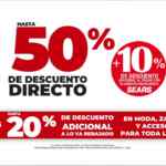 Gran Venta Especial Sears Viva México: Hasta 50% de descuento + 20% adicional + hasta 15 msi