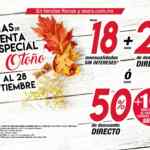 Venta de Otoño Sears 25 al 28 de septiembre: hasta 50% de descuento + 10% adicional