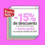 Shasa Hot Fashion 2020: 15% de descuento adicional + envío gratis