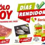 Folleto Soriana Días Rendidores 1 de septiembre 2020