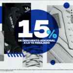 Código TAF Paypal Fest de 15% de descuento adicional en adidas y Reebok