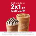 2x1 en Iced Capp en Tim Hortons hoy 1 de septiembre
