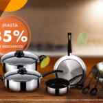 Paquetes tienda en Línea Vasconia con baterías de cocina, ollas y accesorios desde $1,299