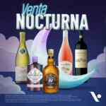 Venta Nocturna Vinoteca del 22 al 24 de septiembre: Hasta 25% de descuento en vinos y licores