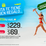 Preventa de Navidad Viva Aerobus: Viajes nacionales desde $229 pesos e internacionales desde $69 dólares