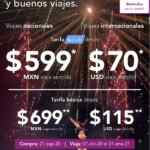 Promo Volaris de vuelos nacionales desde $599 e internacionales desde $70 dólares