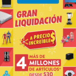 Folleto Walmart Gran Liquidación del 17 al 29 de septiembre 2020