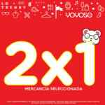 2x1 en mercancía seleccionada en Yoyoso