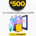 Código Office Max de $500 de descuento en compras de $2,500 en toda la tienda