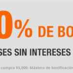 Promoción Home Depot de 10% de bonificación + 12 meses sin intereses con American Express
