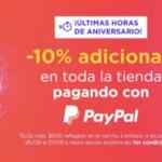 Promoción Linio Aniversario 2020: 10% de descuento adicional al pagar con Paypal
