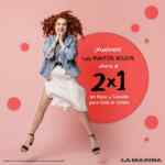 Liquidación La Marina Puntos Rojos: 2x1 en ropa y zapatos en mercancía con punto rojo