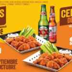 Promoción Chilis: 2x1 en boneless y cerveza de botella a $20