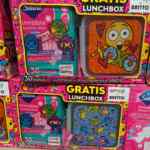 Promo Saba lonchera emoji Gratis en empaques marcados