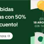 Starbucks 50% de descuento en pedidos por Uber Eats por su 18 Aniversario