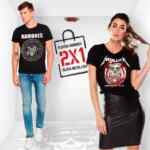Flash Sale Toxic: 2x1 en playeras de bandas y superhéroes (2 playeras desde $99)