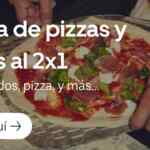 2x1 en pizzas y postres hoy en Uber Eats (restaurantes seleccionados)