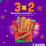 3x2 en dulces y chocolates en 7-Eleven para este Halloween