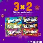 3x2 en dulces y chocolates en 7-Eleven para este Halloween