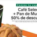 Cupón 7-Eleven de 50% de descuento en combo café + pan de muerto