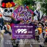 Promoción Aeromar Día de Muertos: Vuelos sencillos desde $995 impuestos incluidos