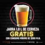 Beer Factory Buen Fin 2020: jarra de cerveza Gratis + $150 de descuento y más
