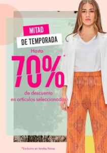 C&A Segundas Rebajas de Mitad de Temporada: hasta 70% de descuento