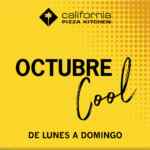 Promoción California Pizza Kitchen Mes Cool: Shots de bienvenida gratis y 2do mojio a $1 durante octubre