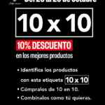 Promoción City Club 10x10: 10% de descuento adicional en la compra de 10 artículos