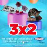 3x2 en accesorios para dama y caballero en Famsa