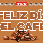 Promo Día del Café 2020 en HEB: vaso reutilizable en la compra de un café