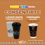 Promo Día del Café 2020 en HEB: vaso reutilizable en la compra de un café
