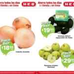 Ofertas HEB Frutas y Verduras del 27 de octubre al 2 de noviembre 2020