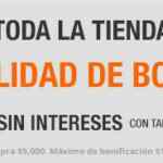 Promoción Home Depot de 12 meses sin intereses + 1 de bonificación con tarjetas Invex
