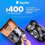 En Innovasport $400 de descuento en compras a partir de $2,199 pagando con Paypal