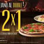 2x1 en pizzas y pastas nuevamente de regreso en Italiannis